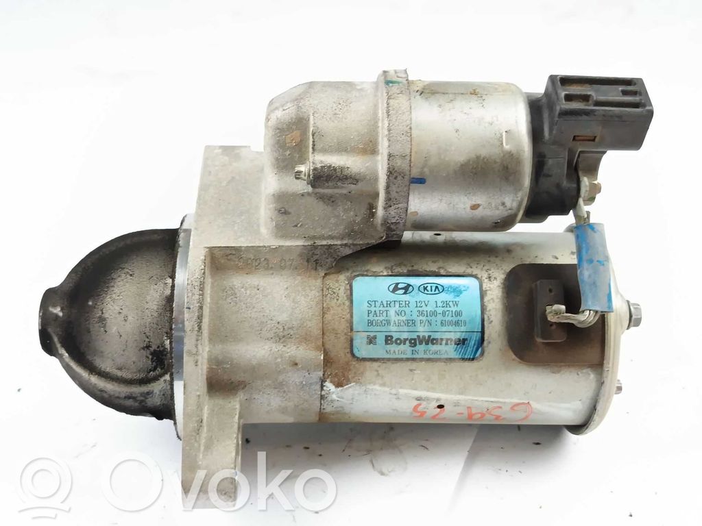 Hyundai Bayon Motorino d’avviamento