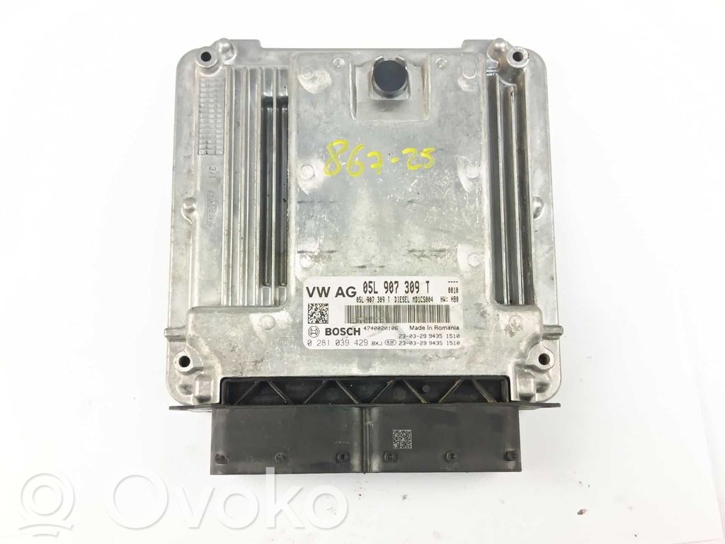 Unitate/modul de control motor   05L907309T