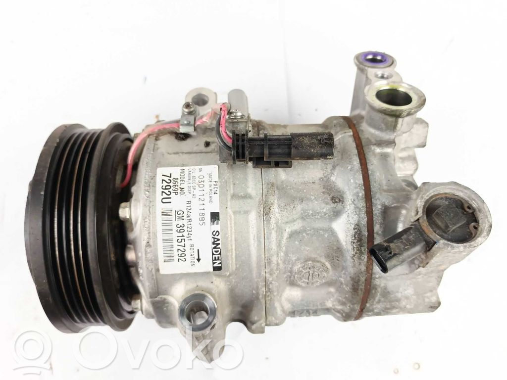 Opel Astra K Klimakompressor Pumpe