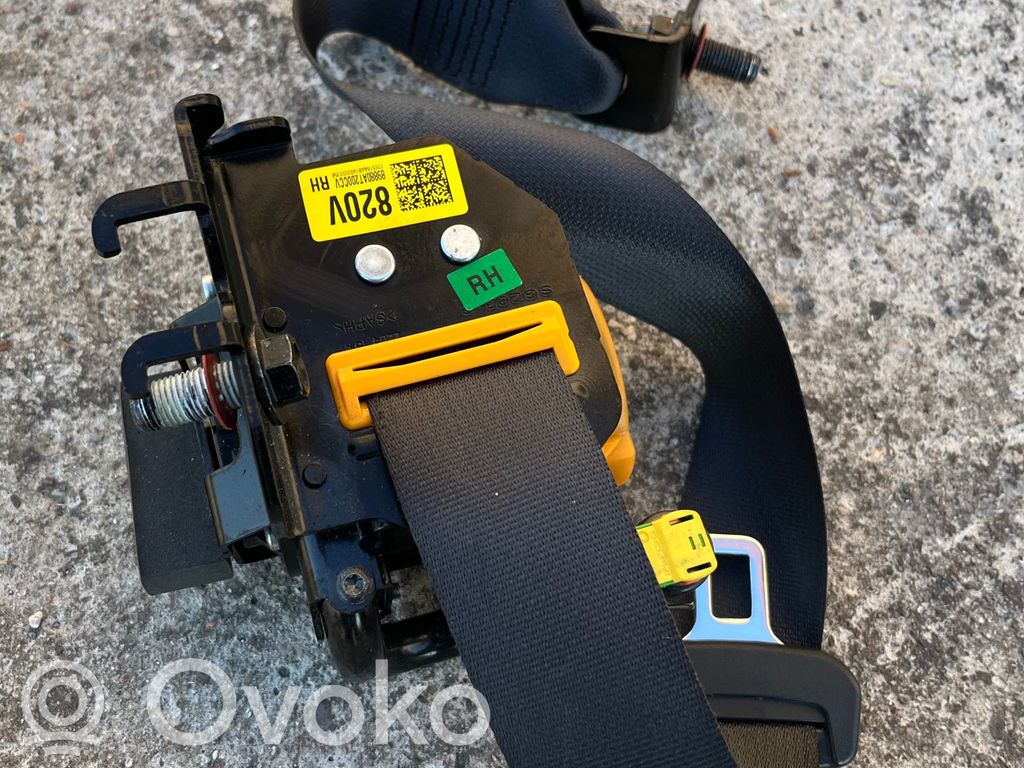 KIA Niro Cinturón trasero 