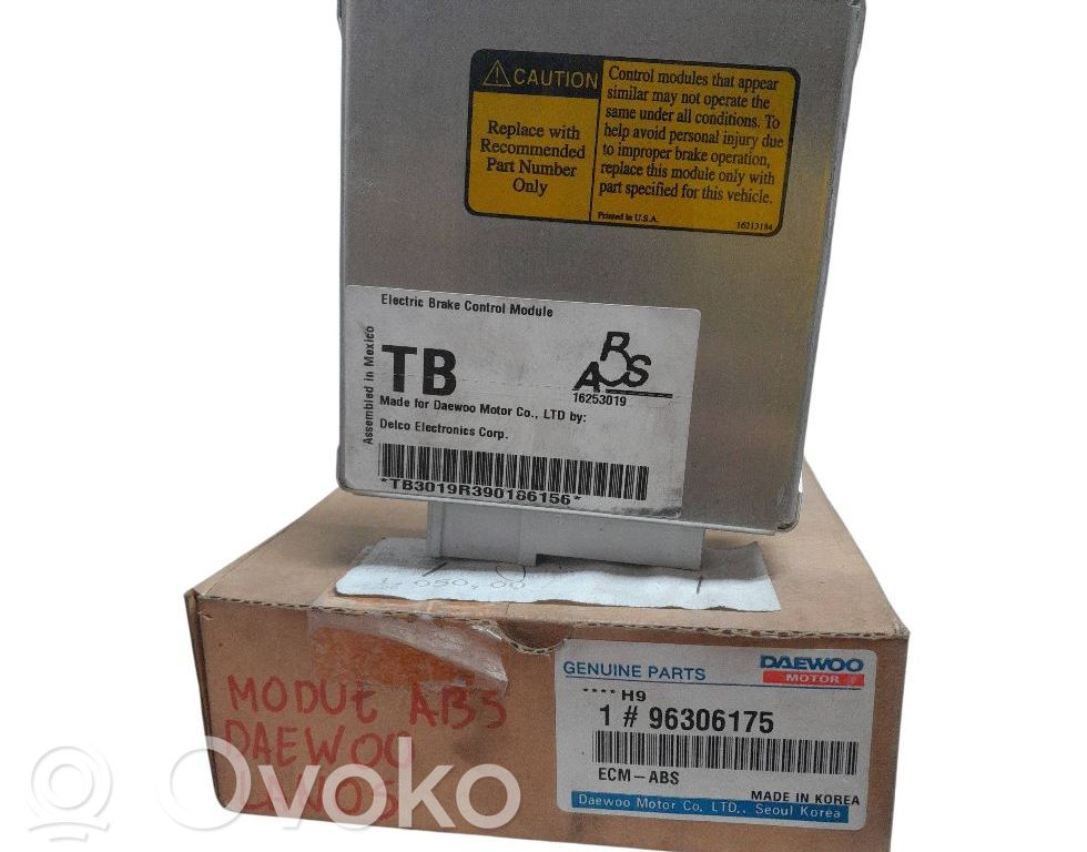 ABS-ohjainlaite/moduuli   96306175,16253019