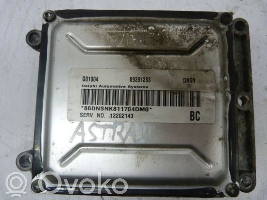 Opel Astra G Engine control unit/module 
