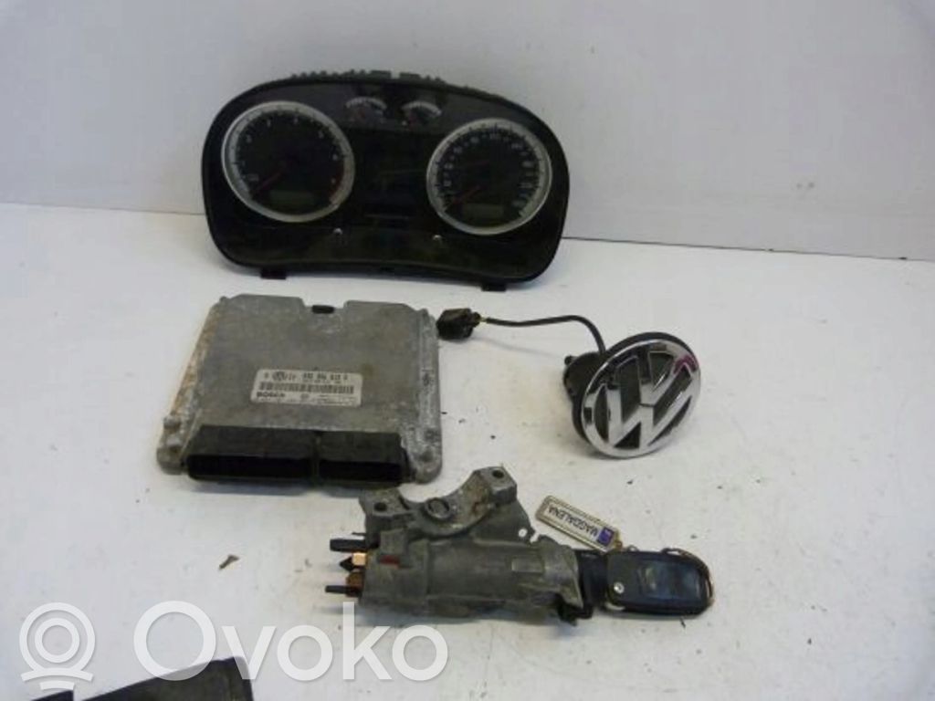 Volkswagen Bora Engine ECU kit and lock set 