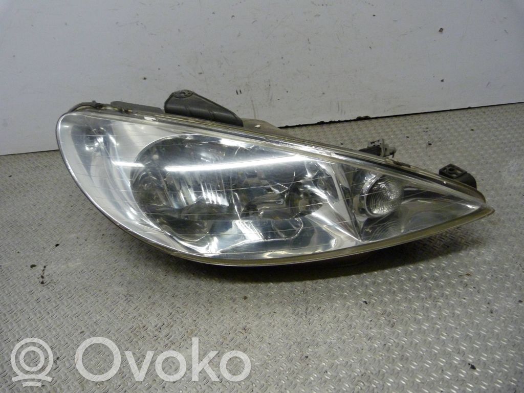 Peugeot 206 Headlight/headlamp 