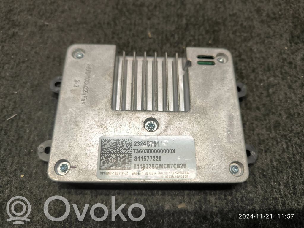 Chevrolet Camaro Wireless charging module 