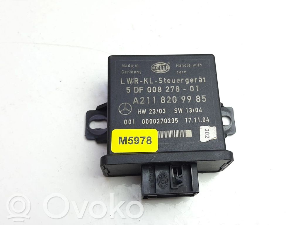 Mercedes-Benz E W211 Light module LCM 