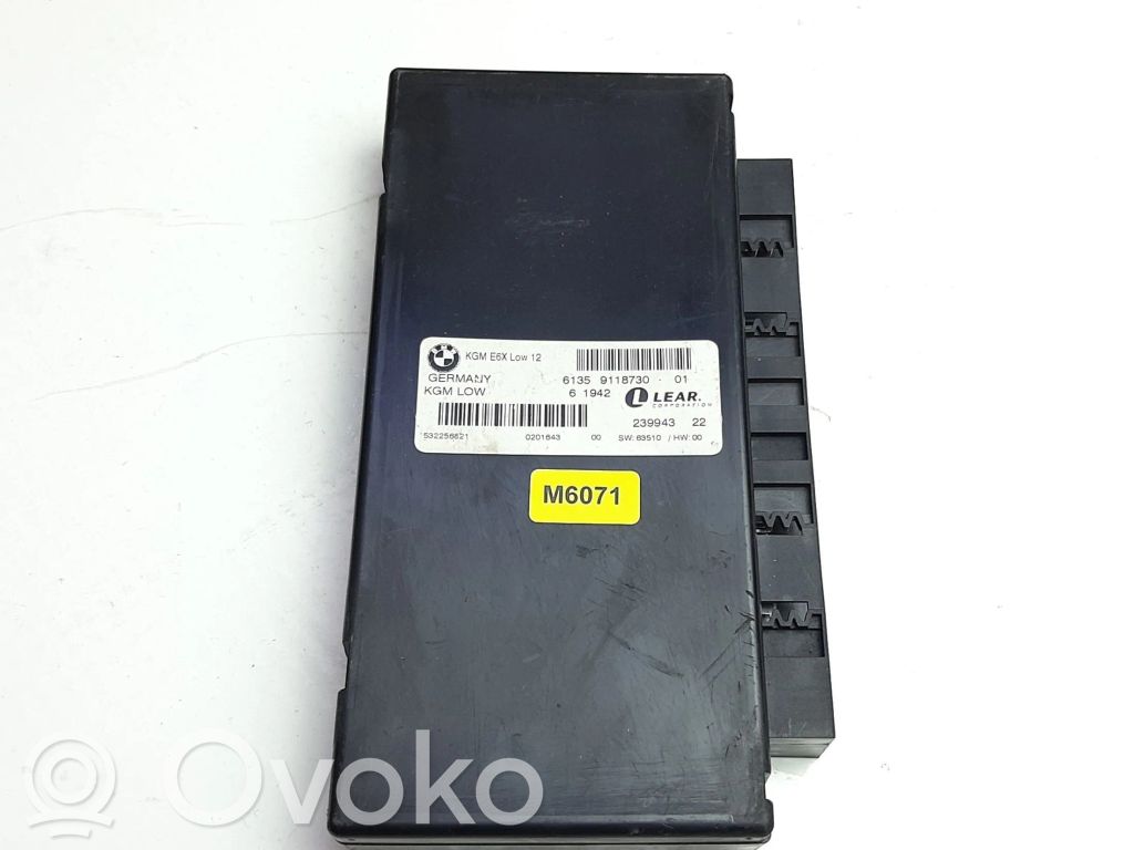 BMW 5 E60 E61 Gateway valdymo modulis 