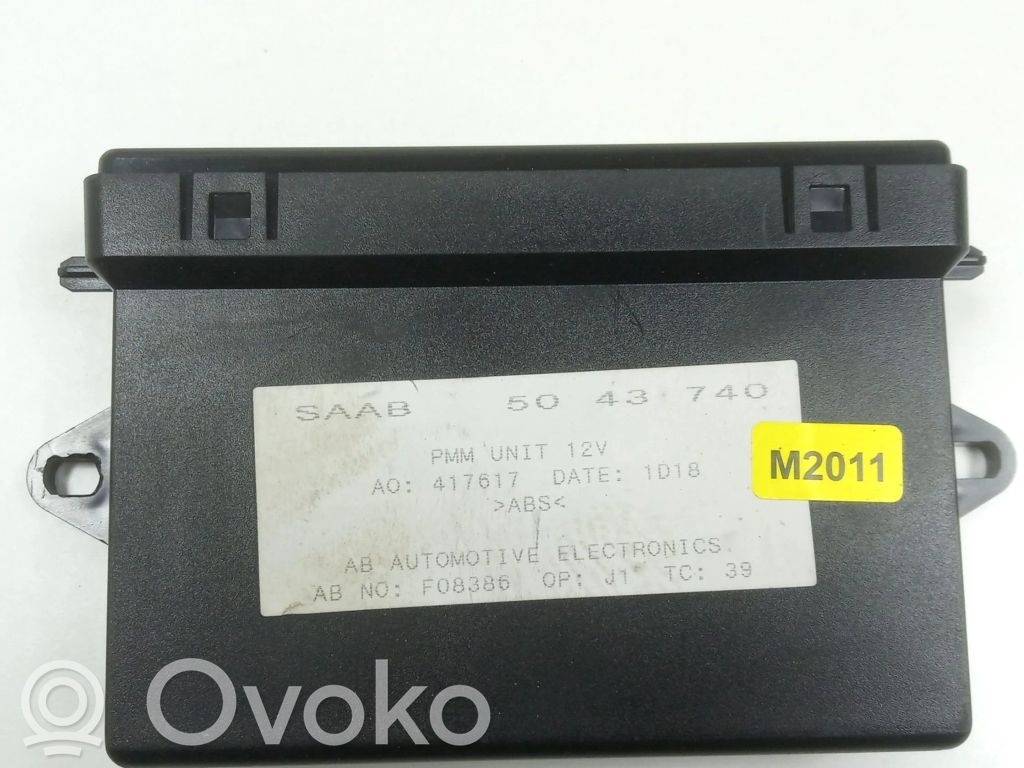 Saab 9-5 Wing mirror control module 