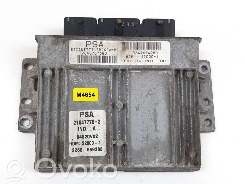 Citroen Xsara Picasso Engine control unit/module 