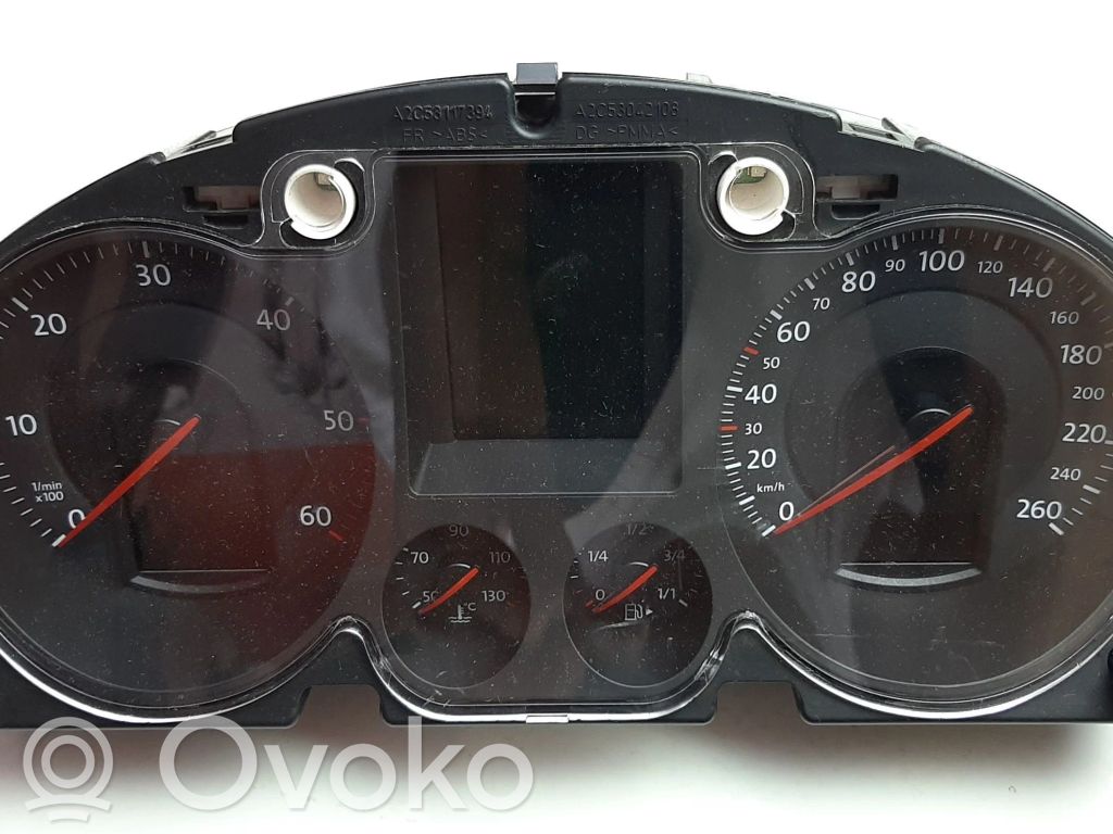 Volkswagen PASSAT B6 Licznik / Prędkościomierz 