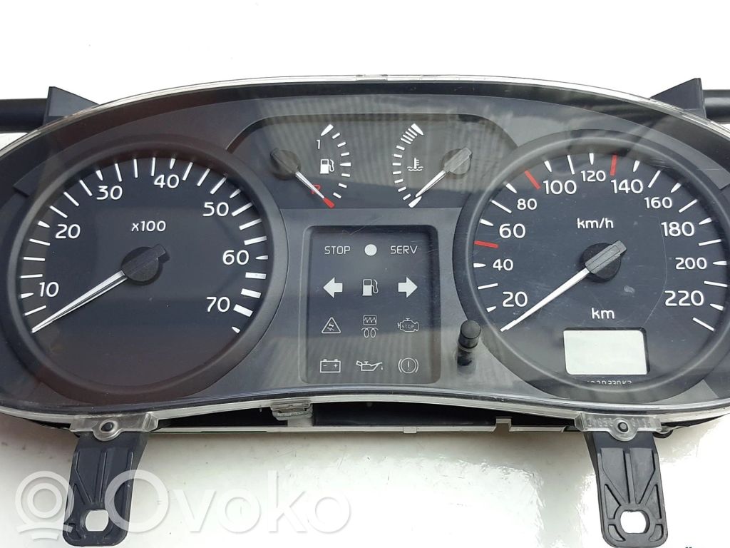 Renault Clio II Speedometer (instrument cluster) 