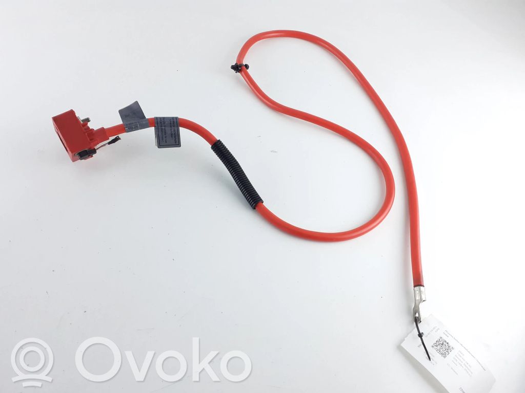 BMW 5 E60 E61 Pliusinis laidas (akumuliatoriaus) 