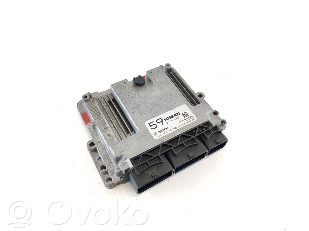 Engine control unit/module   237104EB0E,0281031463