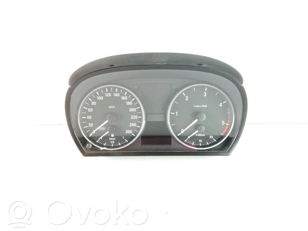 BMW 3 E90 E91 Speedometer (instrument cluster) 