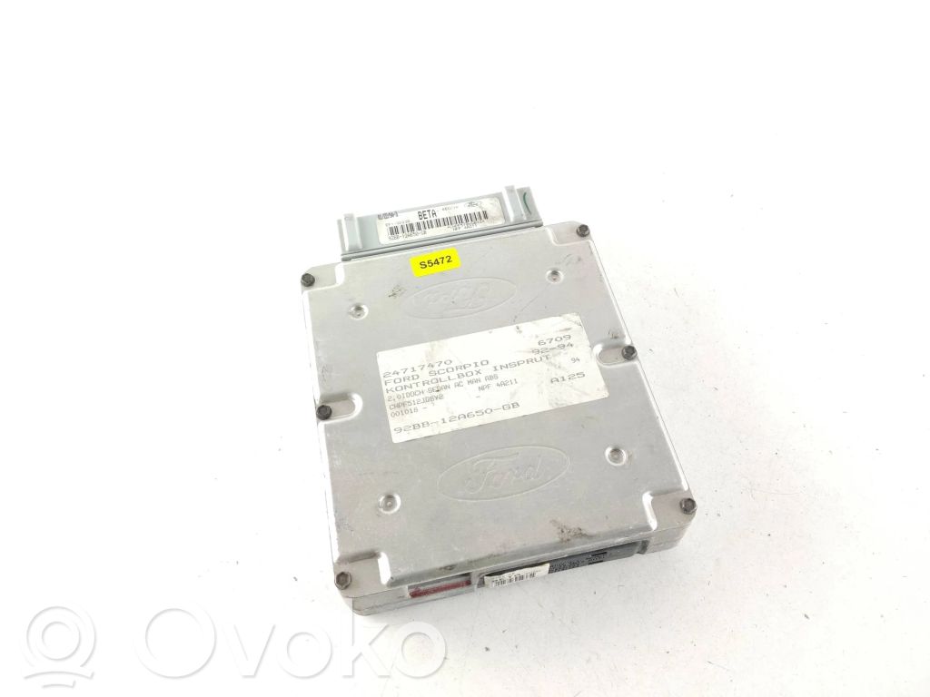 Engine control unit/module   92BB12A650GB,EF1SD230