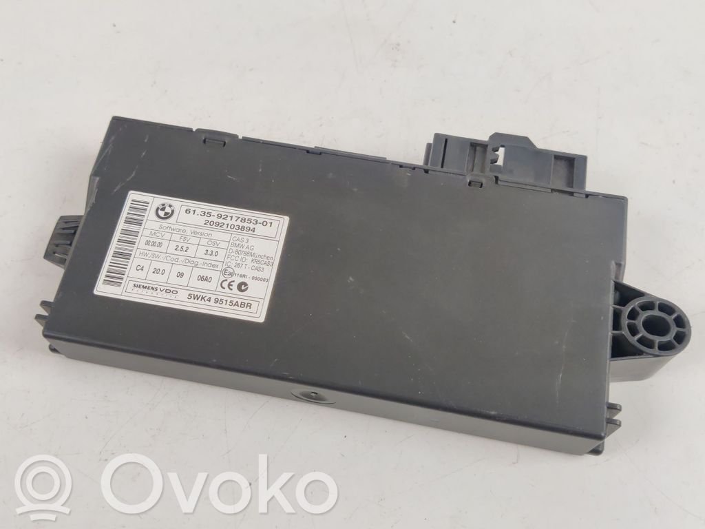 BMW Z4 E89 CAS control unit/module 