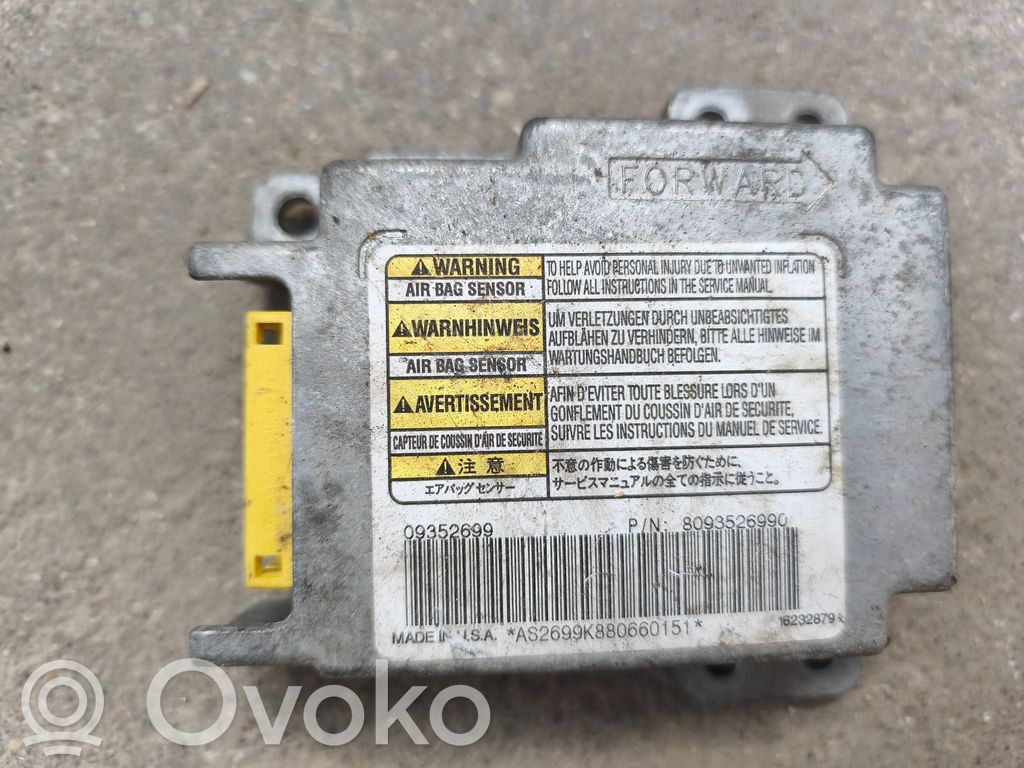 Isuzu Trooper Airbag control unit/module 