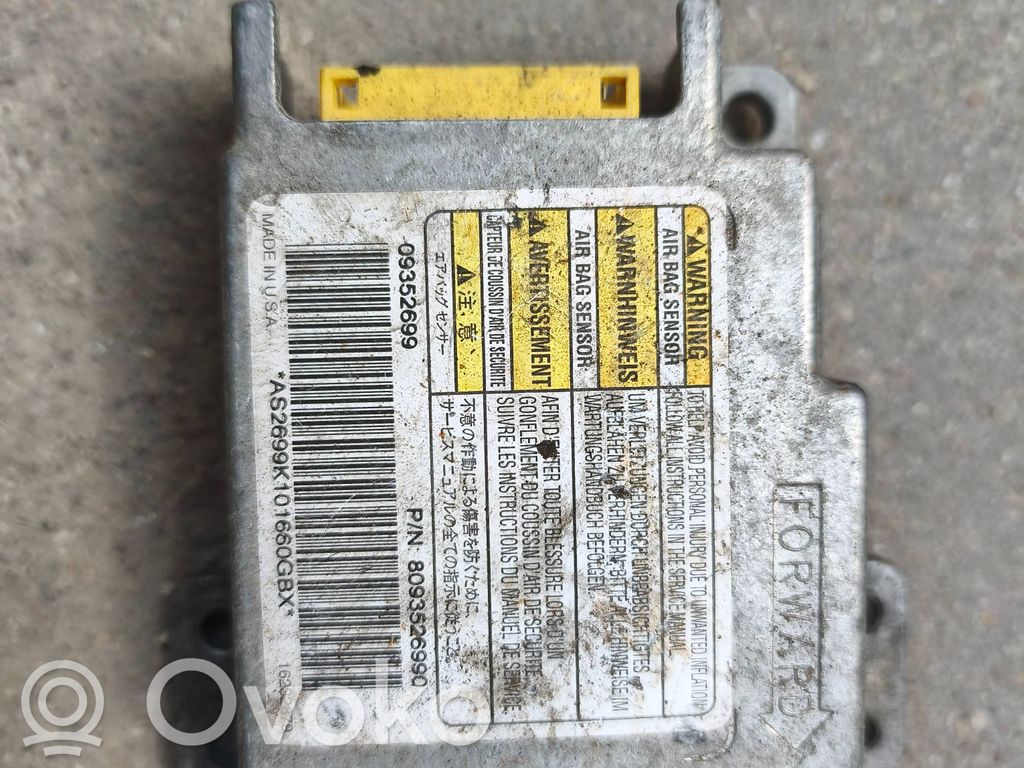 Isuzu Trooper Airbag control unit/module 