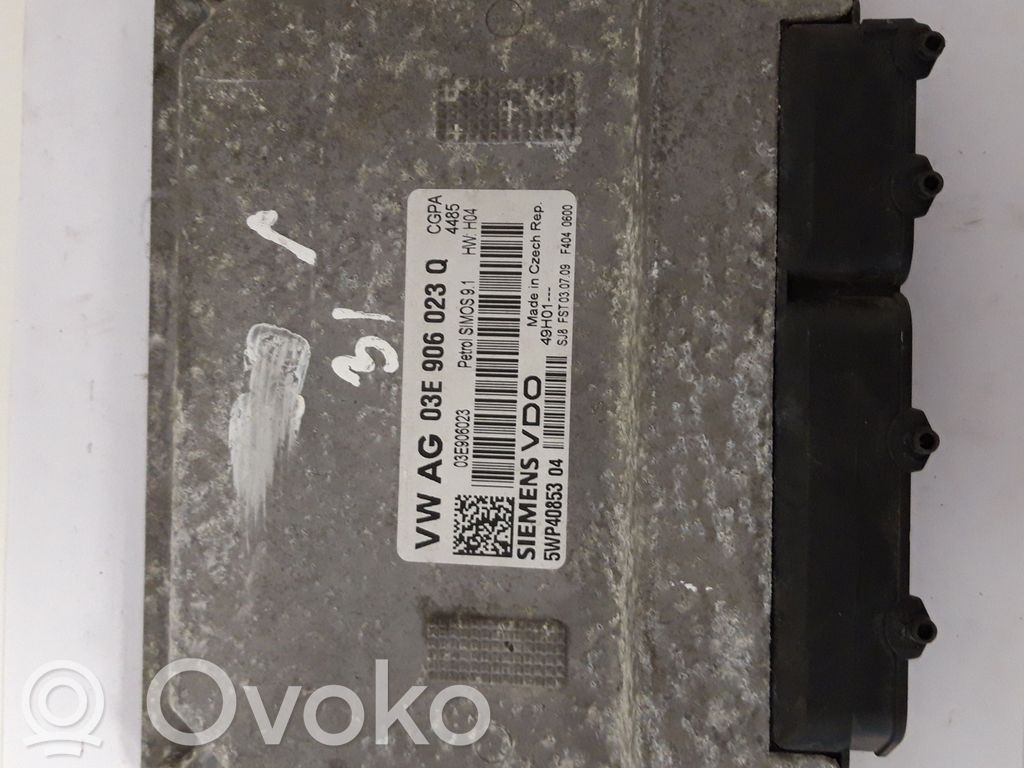 Engine control unit/module   03E906023Q,5WP40853