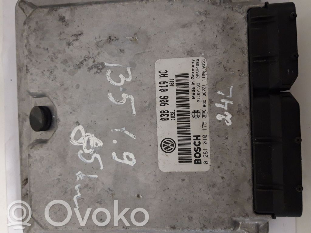 Engine control unit/module   038906019AC,0281010175