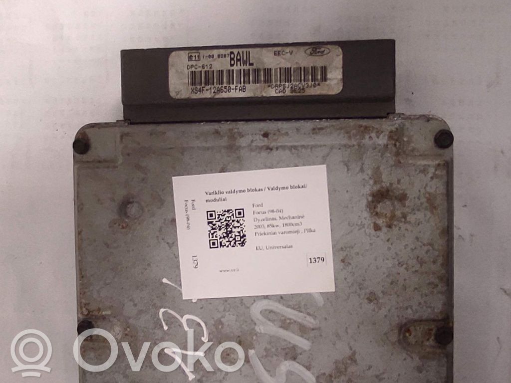 Engine control unit/module   XS4F12A650FAB,XS4F12A650FAB