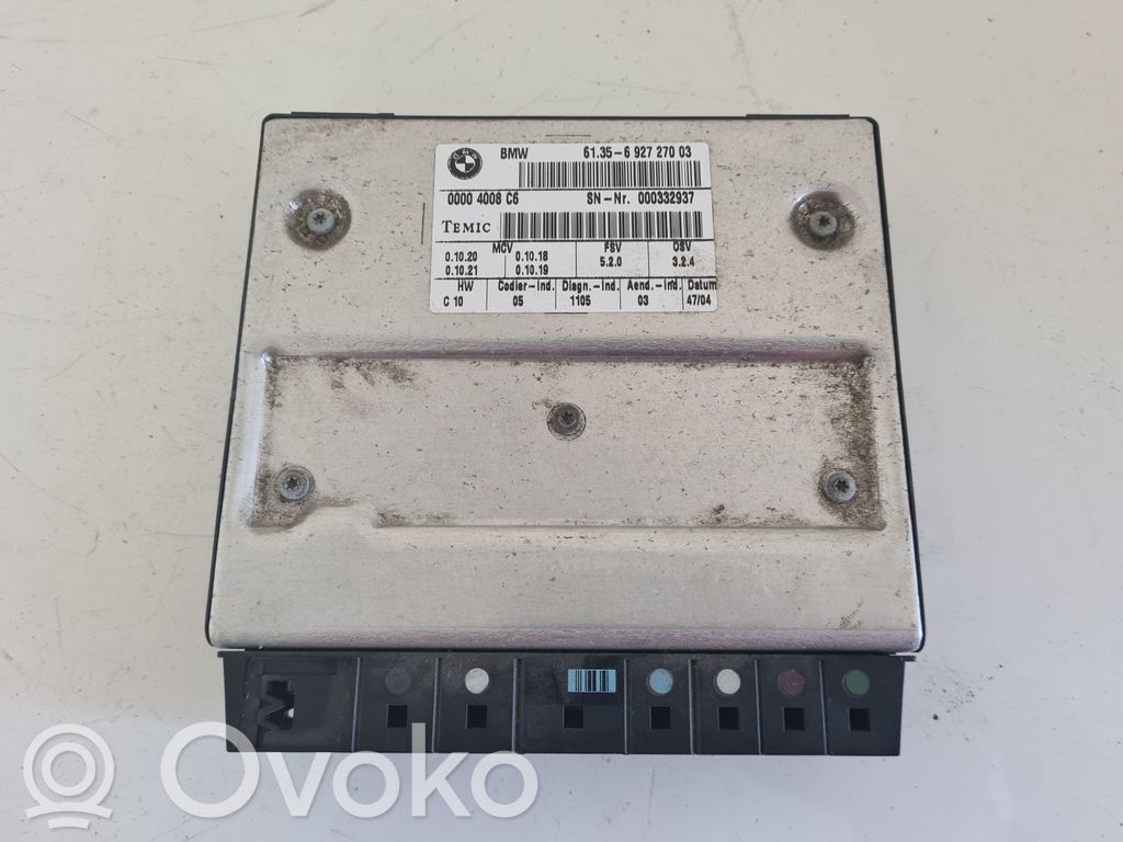BMW 5 E60 E61 Moduł / Sterownik fotela 