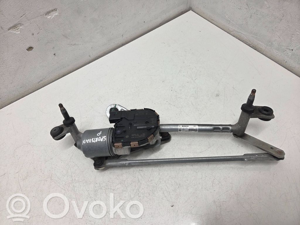 Volkswagen Golf Sportsvan Stikla tīrītāja mehānisms komplekts 