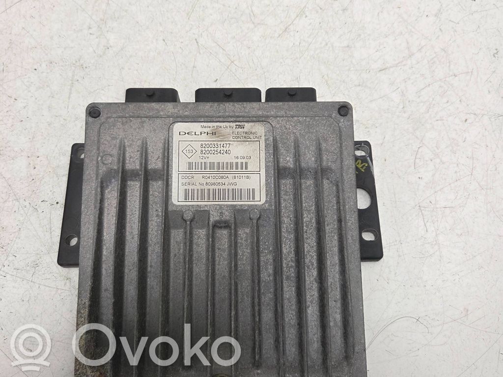 Renault Clio II Engine control unit/module 