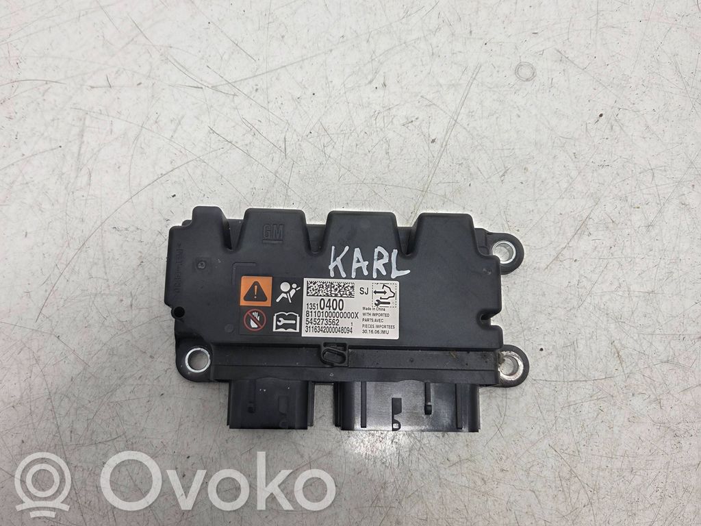 Opel Karl Unidad de control/módulo del Airbag 