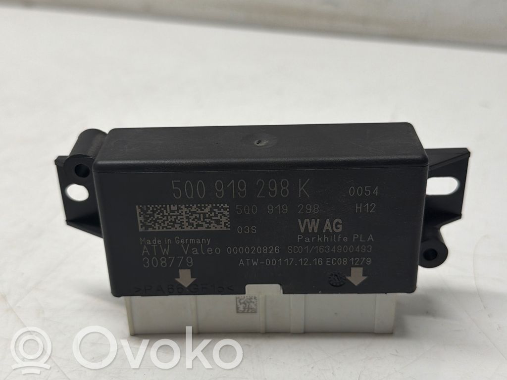 Volkswagen Golf VII Centralina/modulo sensori di parcheggio PDC 