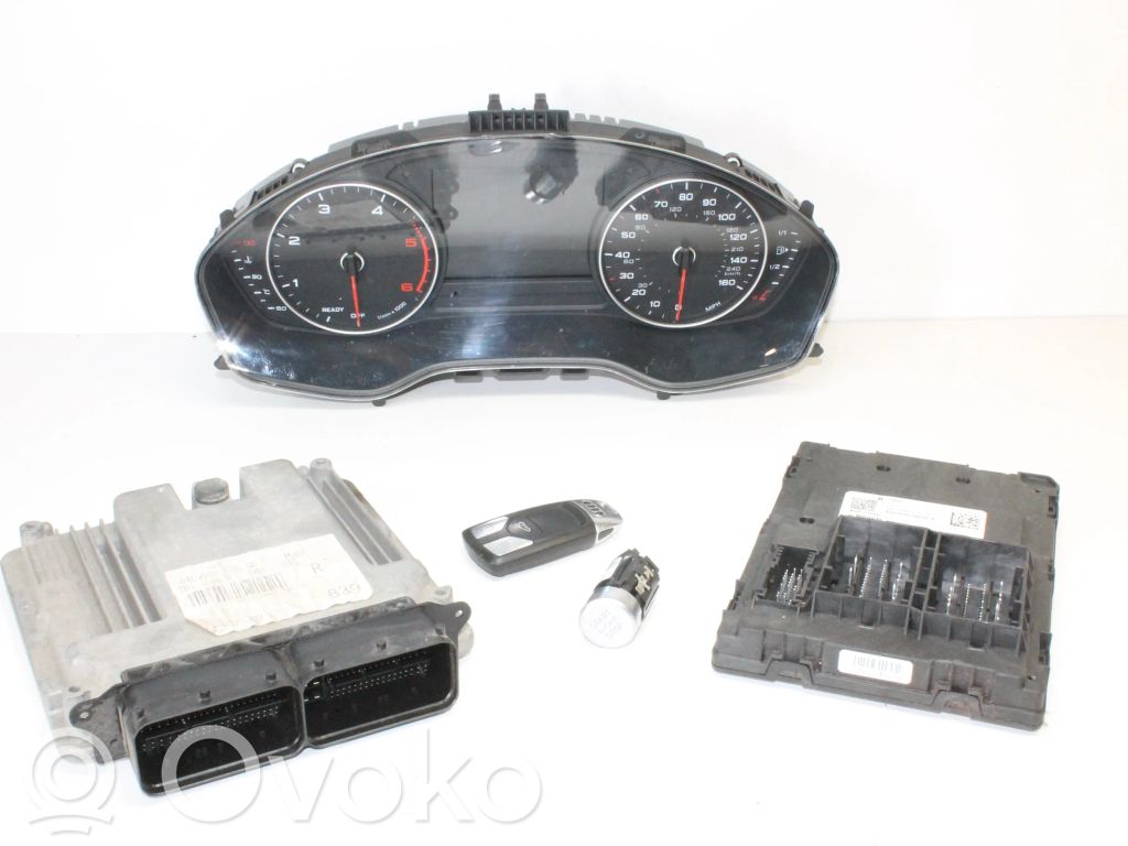 Audi A4 S4 B9 8W Engine ECU kit and lock set 