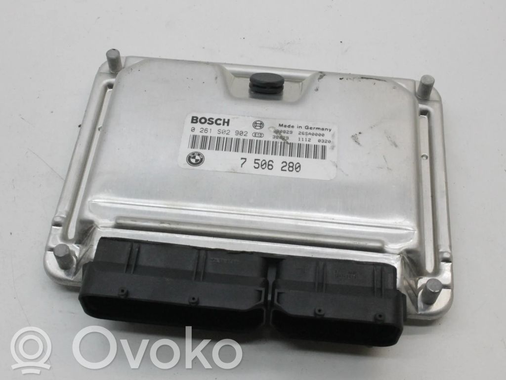 BMW 7 E65 E66 Engine control unit/module 