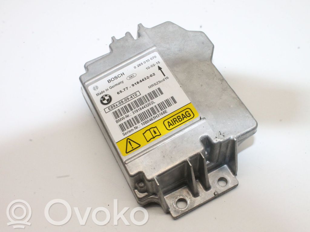 Module de contrôle airbag   918443202