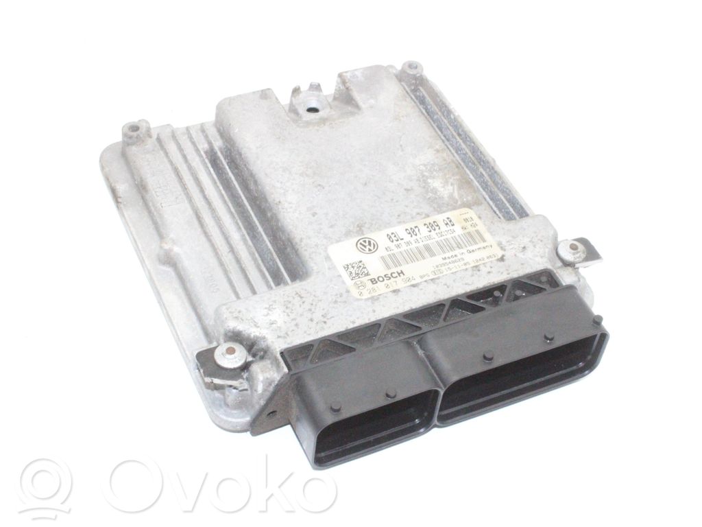 Engine control unit/module   03L907309AB,0281017904