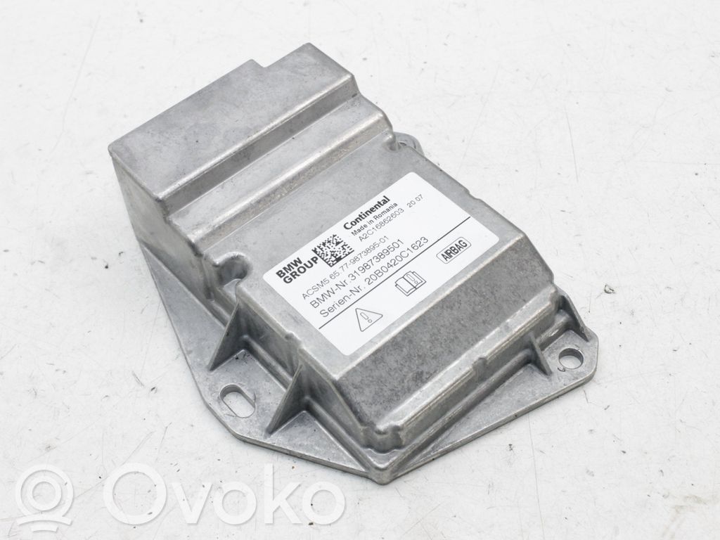 BMW 1 F40 Sterownik / Moduł Airbag 