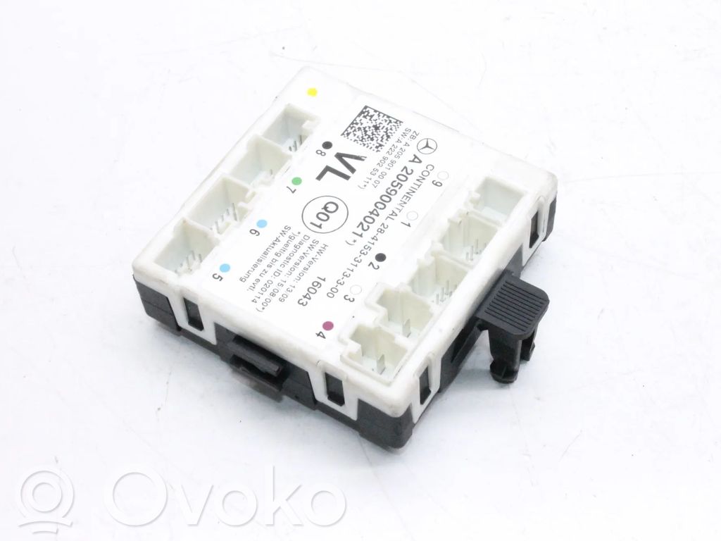 Unité de commande module de porte   A2059004021