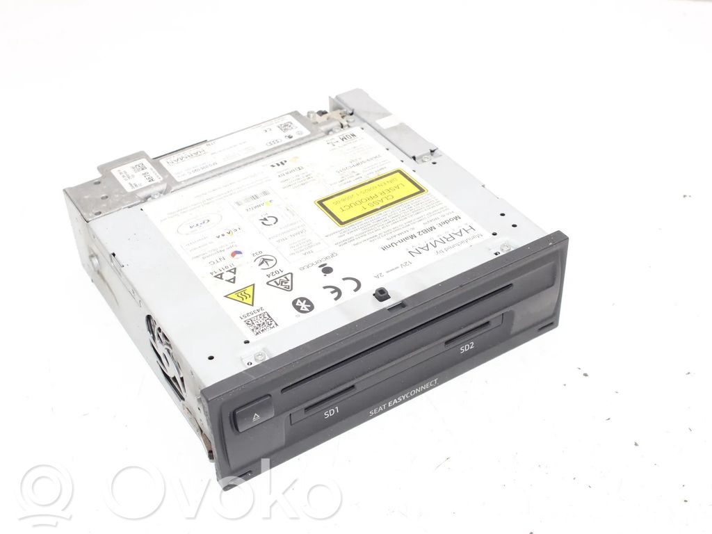 Seat Leon (5F) Unidad delantera de radio/CD/DVD/GPS 