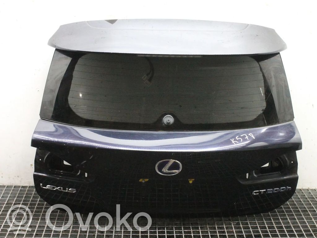 Lexus CT 200H Aizmugurējais pārsegs (bagāžnieks) 