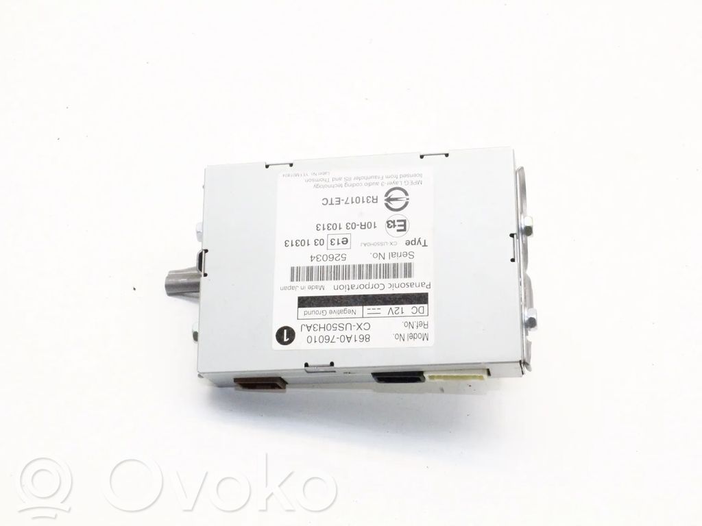 Lexus CT 200H Head unit multimedia control 