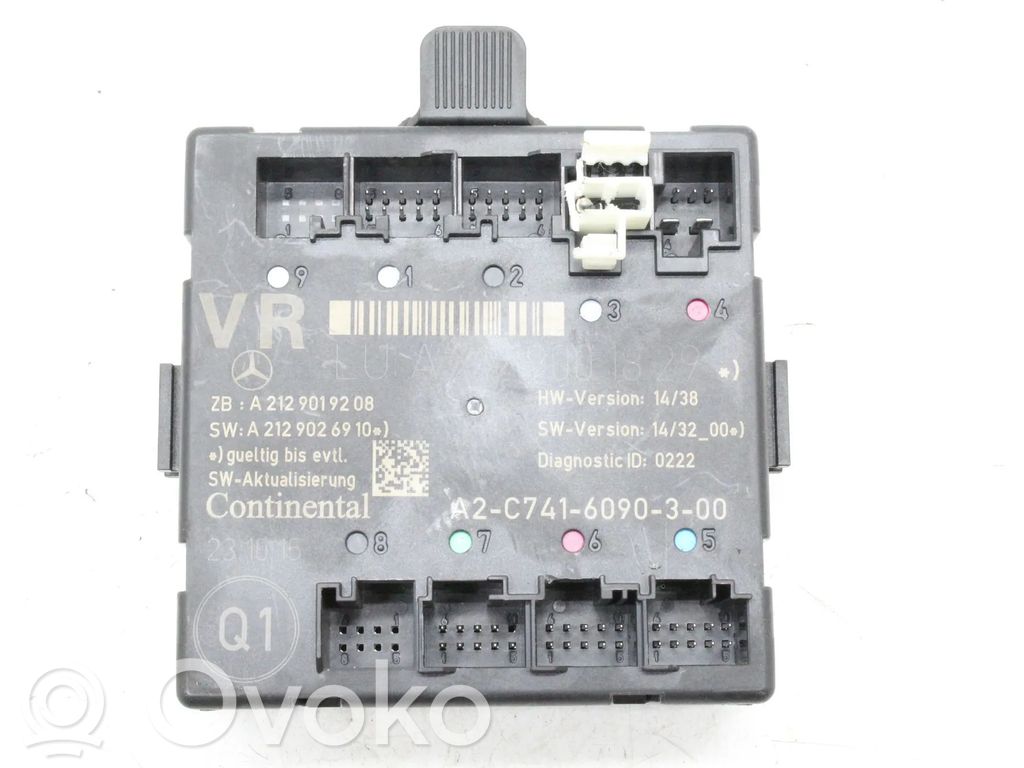 Mercedes-Benz E W212 Centralina/modulo portiere