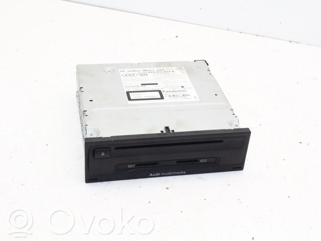 Audi A3 S3 8V Unitate principală radio/CD/DVD/GPS 