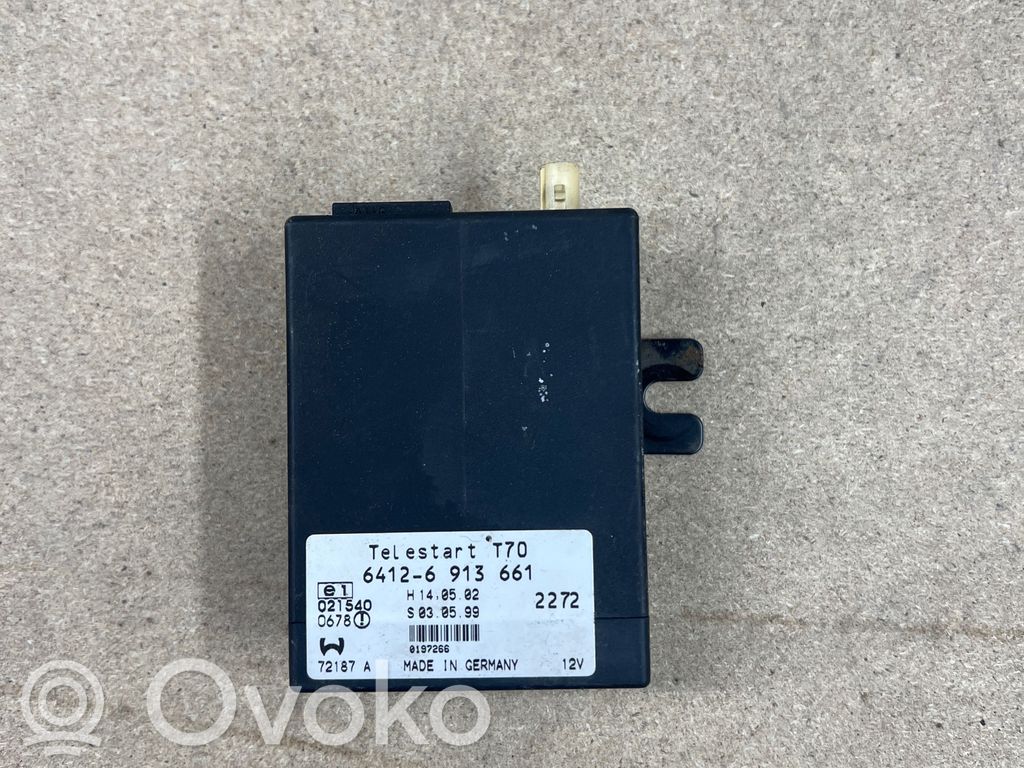 BMW 5 E39 Auxiliary heating control unit/module 
