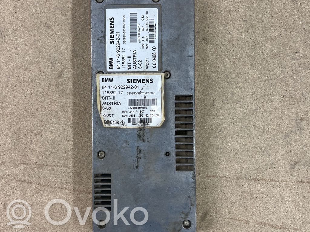 BMW 5 E39 Phone control unit/module 