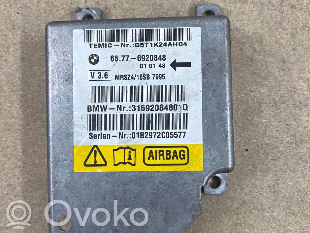 BMW 5 E39 Airbag control unit/module 