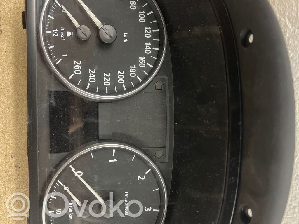 BMW 3 E90 E91 Speedometer (instrument cluster) 