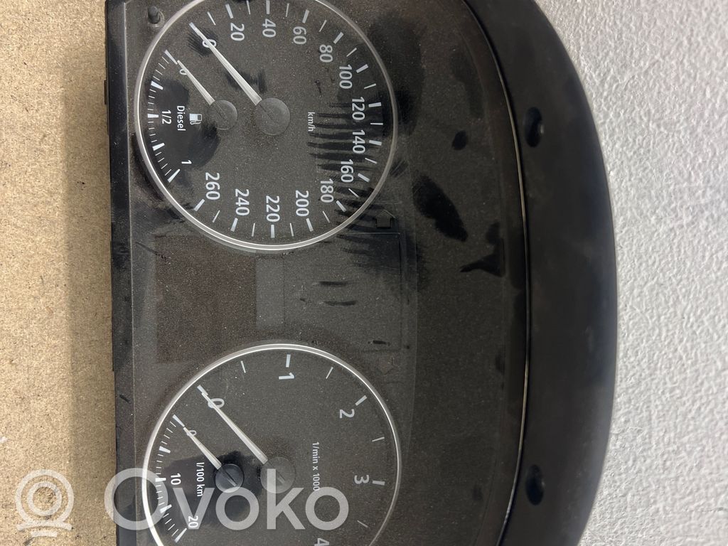 BMW 3 E90 E91 Speedometer (instrument cluster) 