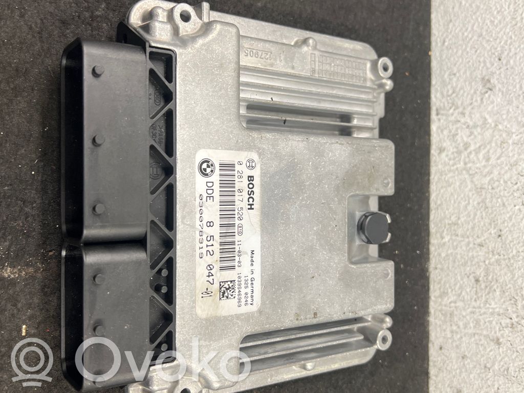 BMW 3 E90 E91 Unidad de control/módulo del motor 