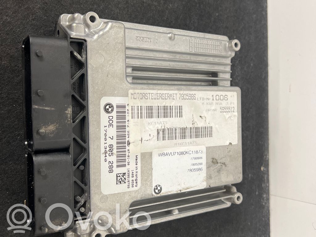 BMW 3 E90 E91 Engine control unit/module 