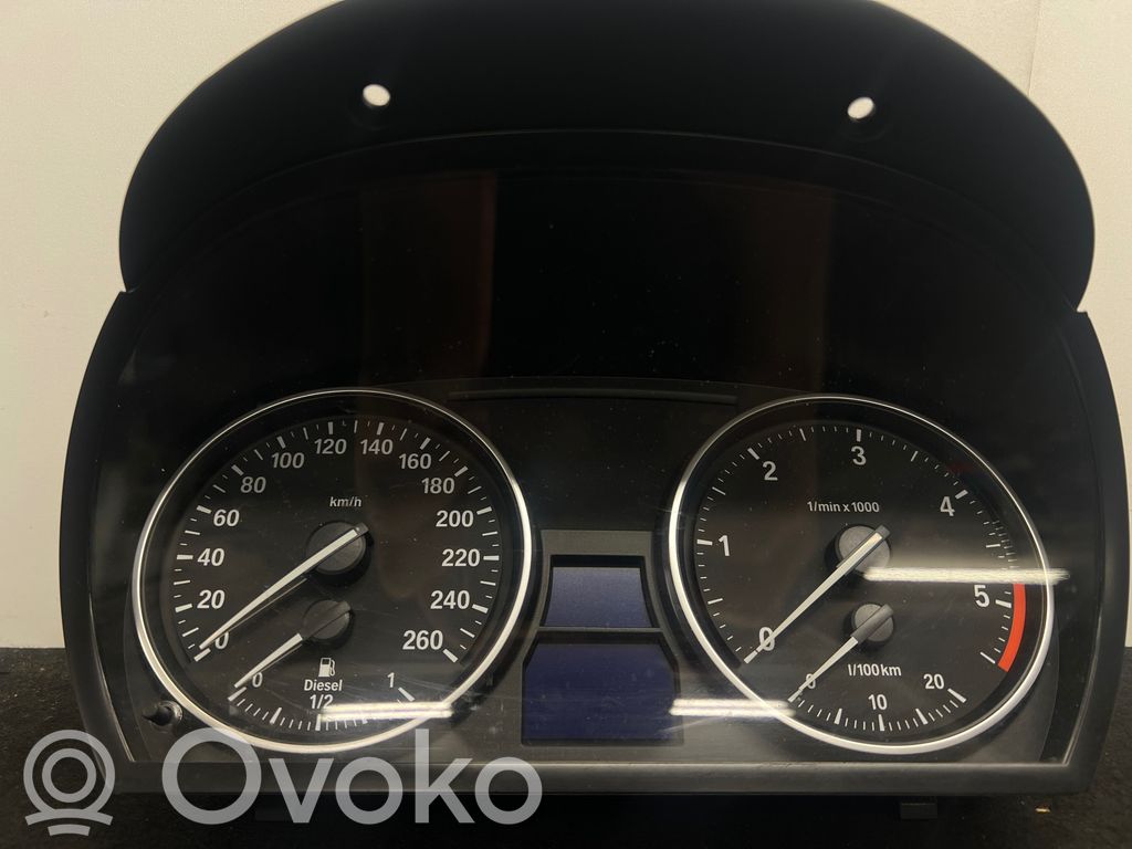 BMW 3 E90 E91 Speedometer (instrument cluster) 