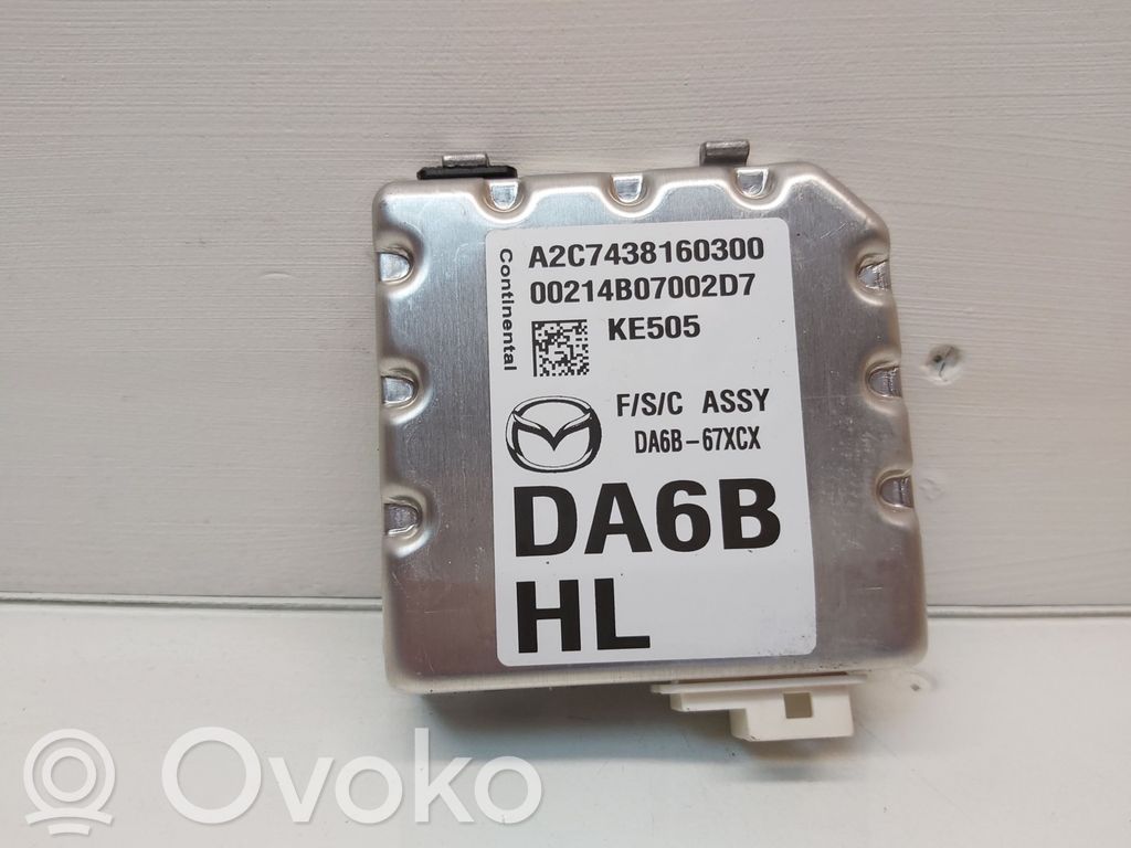 Mazda 2 Windshield/windscreen camera 